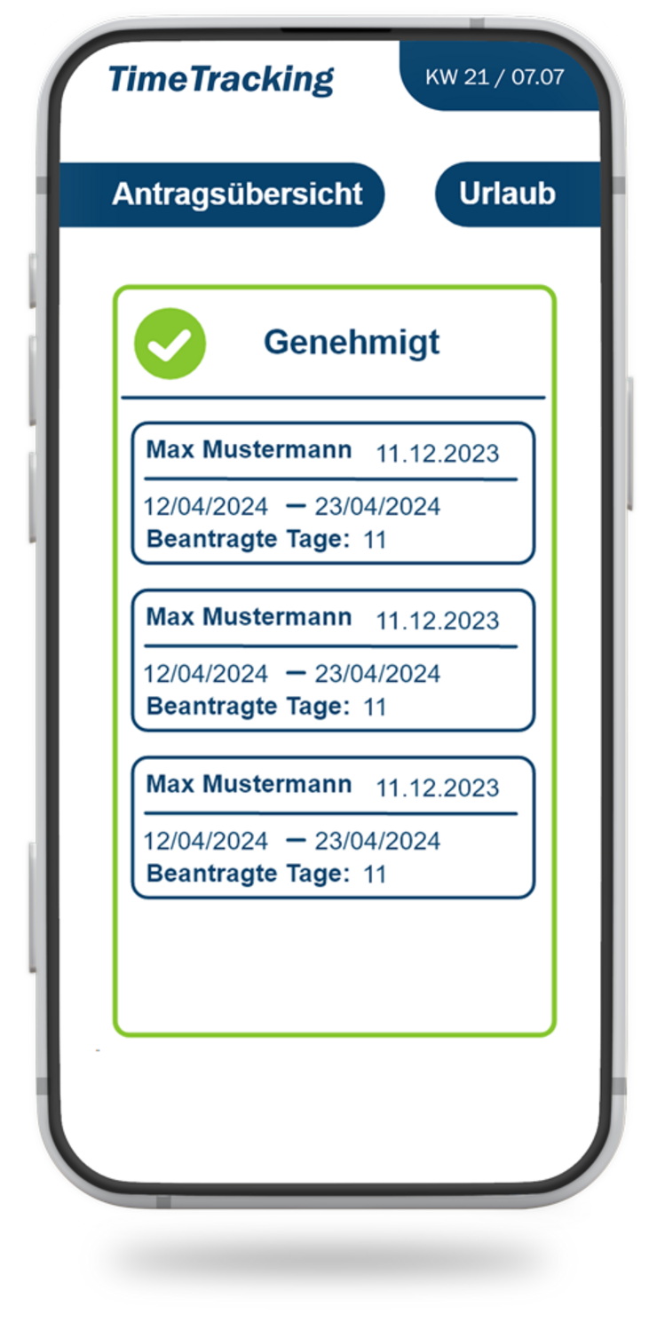 Weitere Bilder von Administration: Urlaubsanträge - Info