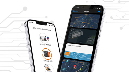 Die GPSauge mobile App erweitert das GPSauge OBD und viele praktische Funktionen